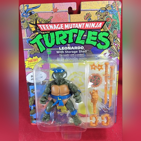 Leonardo with storage shell figure (nib) - Picture 2 of 5